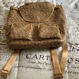 Calvin Klein back tote bag